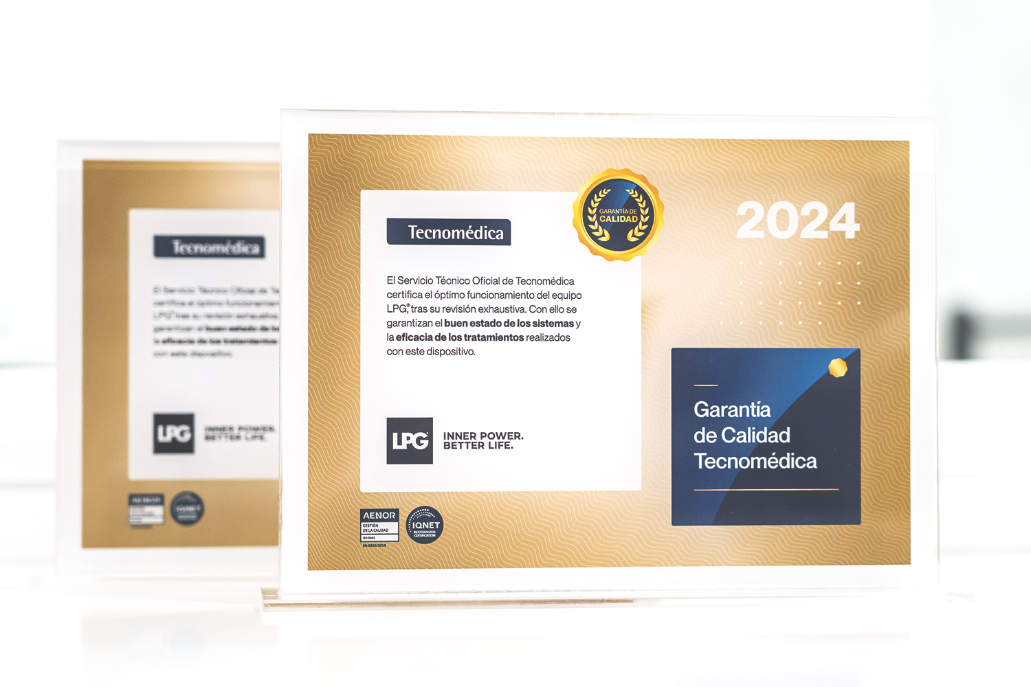 Certificados Garantía de Calidad