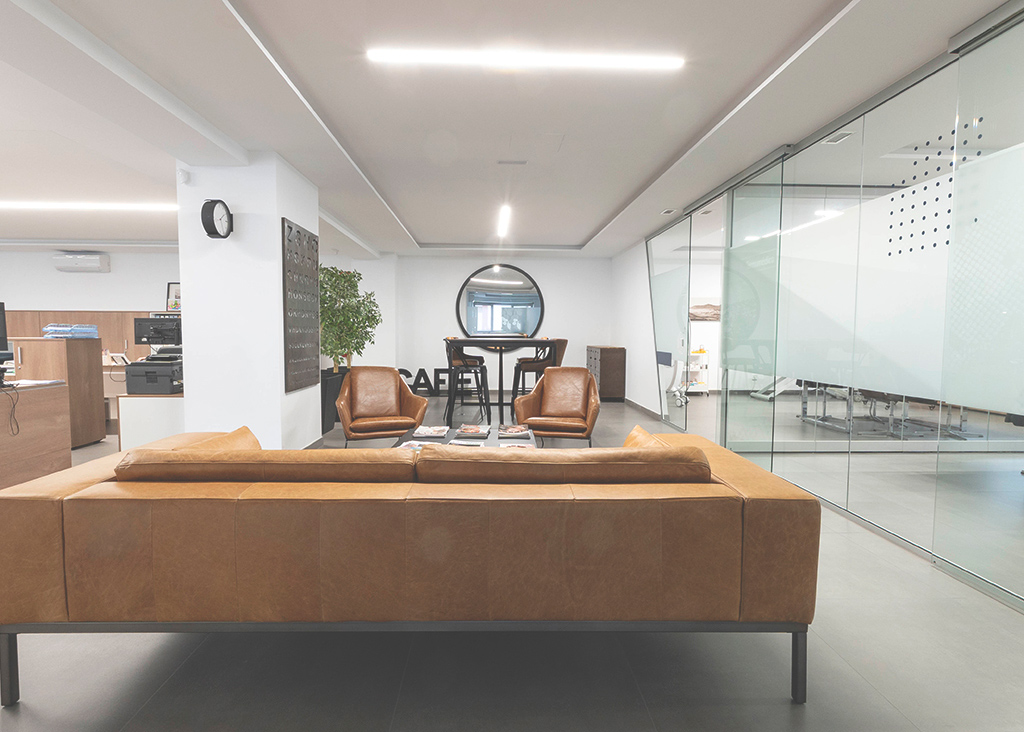 Vista de las instalaciones de la empresa