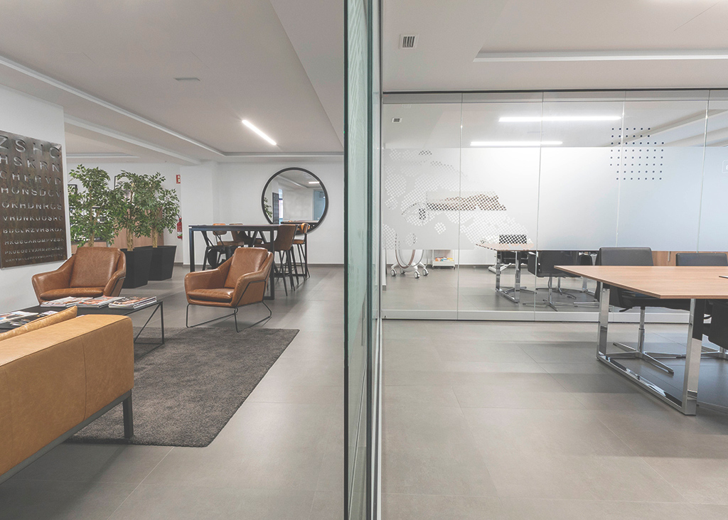 Vista de las instalaciones de la empresa