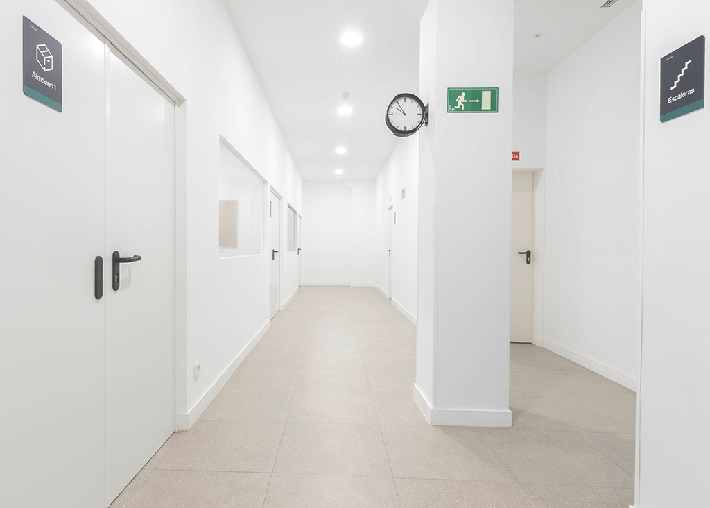 Vista de las instalaciones de la empresa