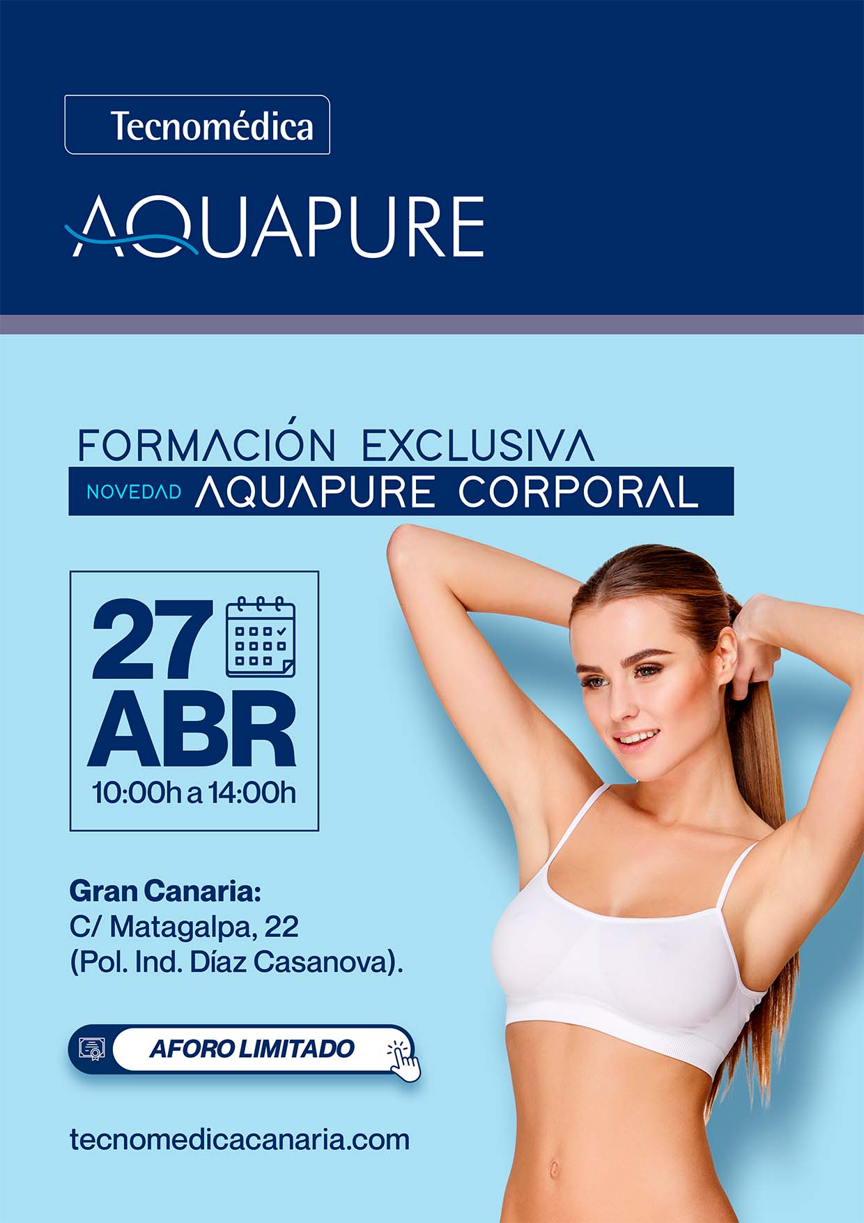 Formación Aquapure Corporal - Las Palmas - Tecnomédica Canaria